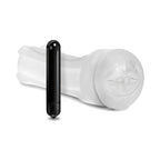 Happy Ending Vibrating, Self-Lubricating Shower Stroker - Mouth