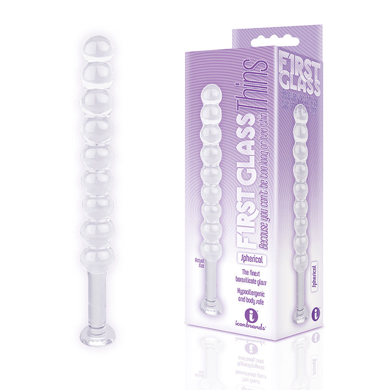 The 9''s Glass Thins Spherical Glass Plug