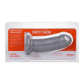 Tantus They/Them Super Soft Dildo Silver