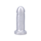 Tantus They/Them Super Soft Dildo Silver