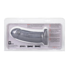 Tantus They/Them Super Soft Dildo Silver