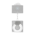 Ouch! Beginner''s Furry Handcuffs With Quick-Release White