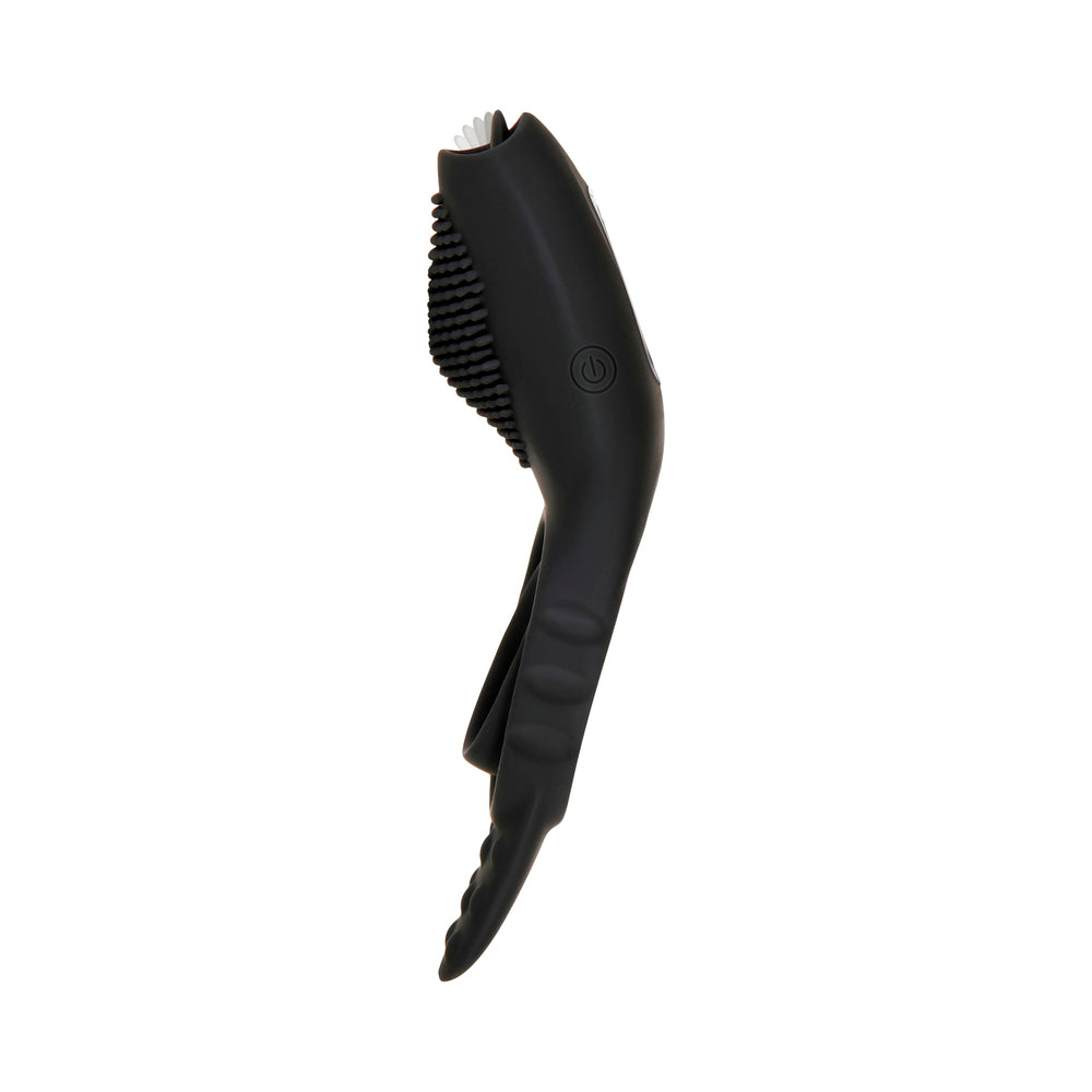 Zero Tolerance Mr. Flicker Remote-Controlled Flicking Tongue Vibrating Cockring Black