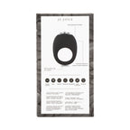 Je Joue Mio Rechargeable Vibrating Silicone Cock Ring Black