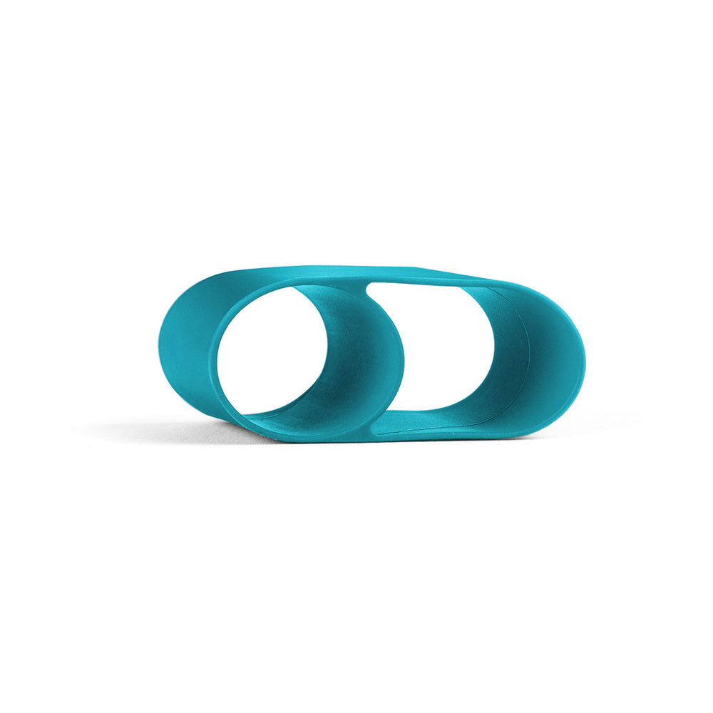 Je Joue Classic Bullet Vibrator Rechargeable Silicone with Finger Sleeve Teal
