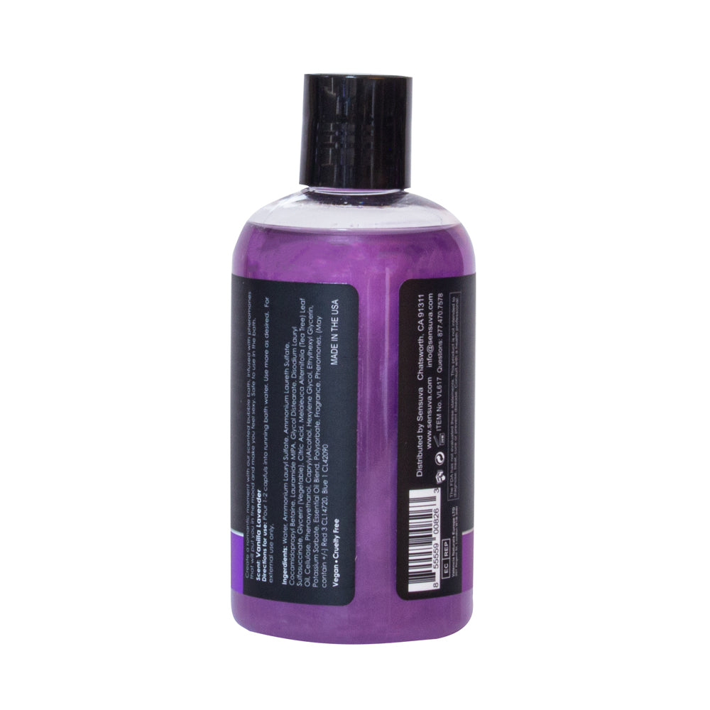 Sensuva Big Flirt Pheromone-Infused Bubble Bath Tropical Tease 8 oz.