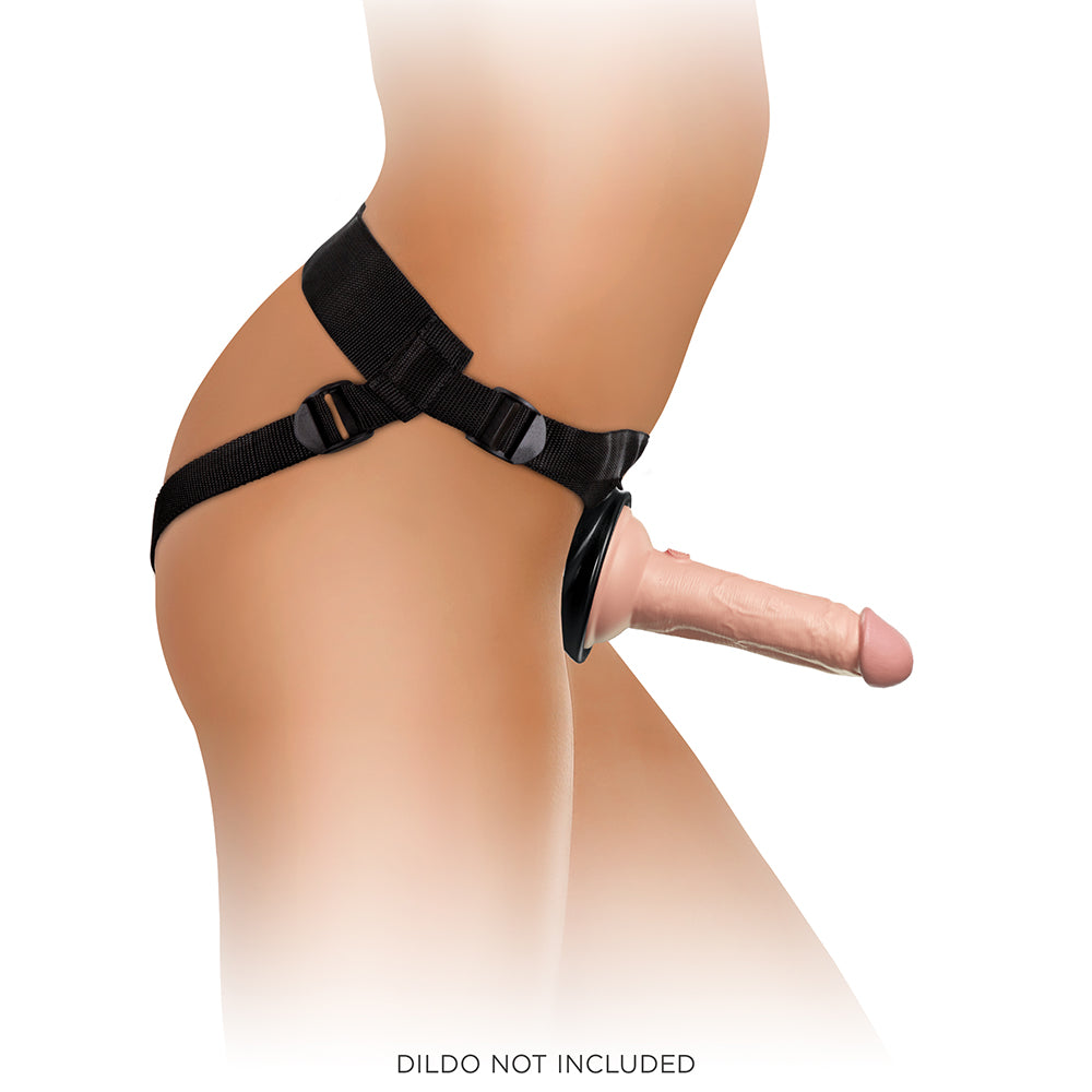 King Cock Elite Beginner''s Body Dock Strap-On Harness Black