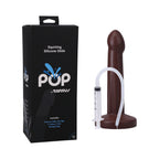 Tantus POP Squirting Dildo Espresso