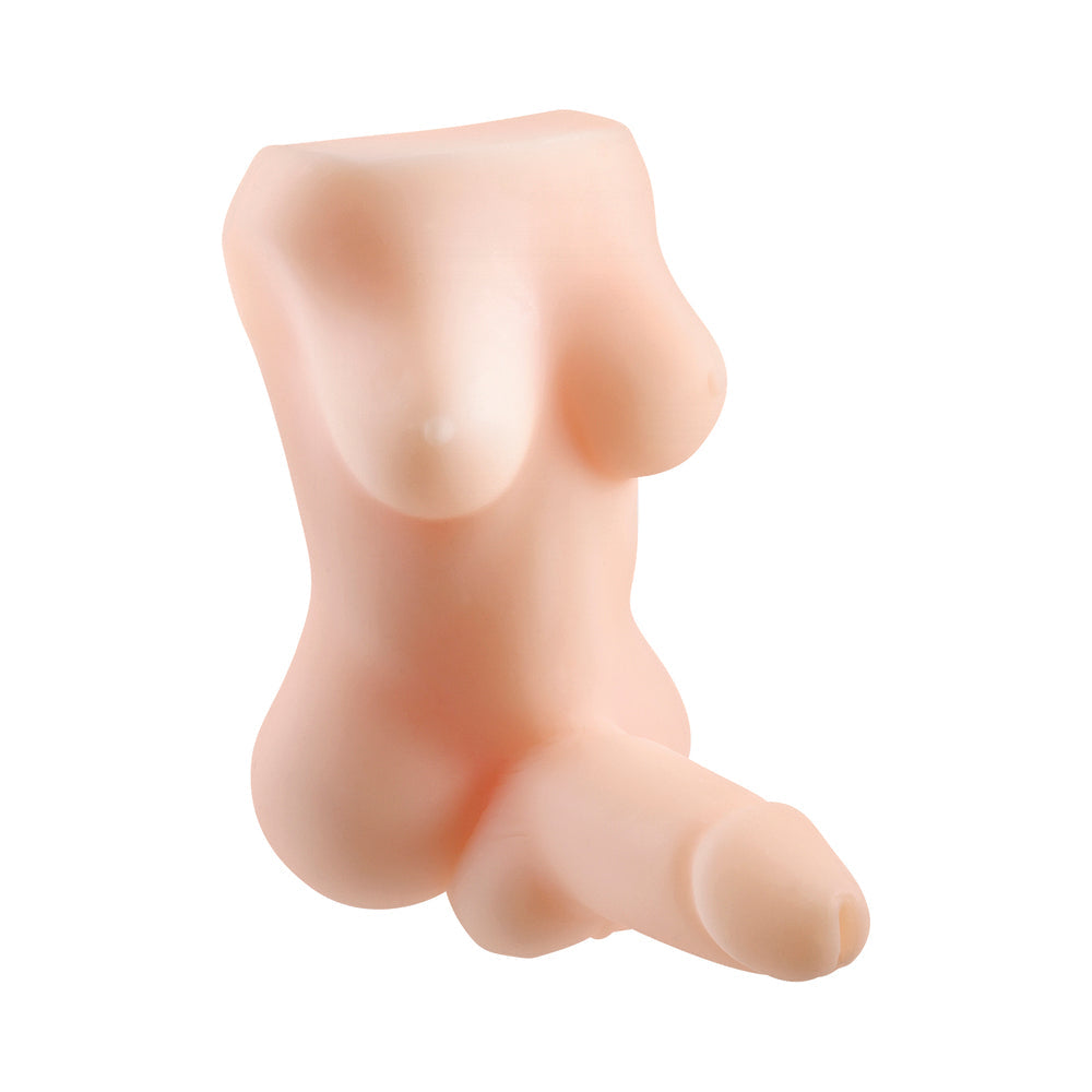 Gender X Complete Package Body Stroker With Shaft Beige 1lb