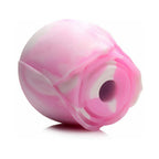Curve Toys Gossip Cum Into Bloom Rechargeable Silicone Clitoral Stimulator Rose Dream Swirl