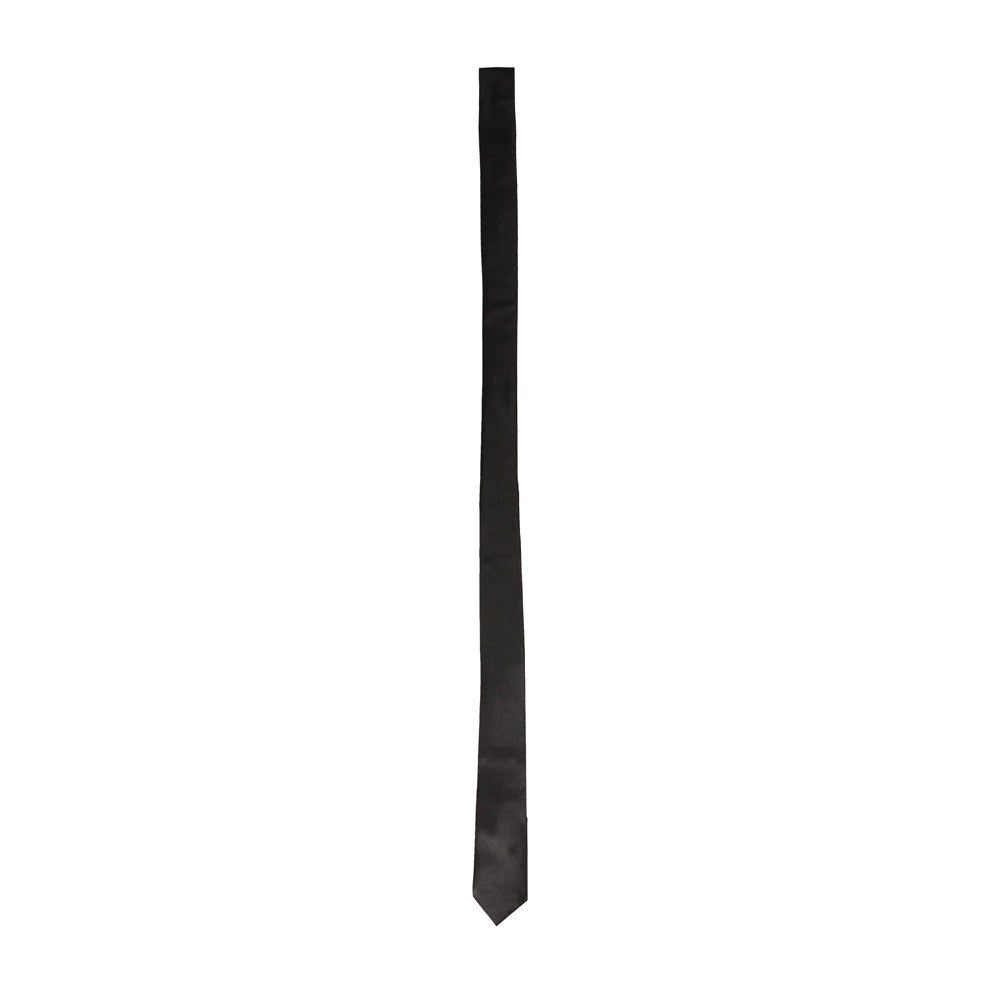Ouch! Black & White Satin Bondage Tie Black