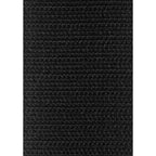 Ouch! Black & White Adjustable Velcro Wrist or Ankle Cuffs Black