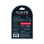 Forto F-20 Liquid Silicone Cockring & Ball Stretcher Medium Glow