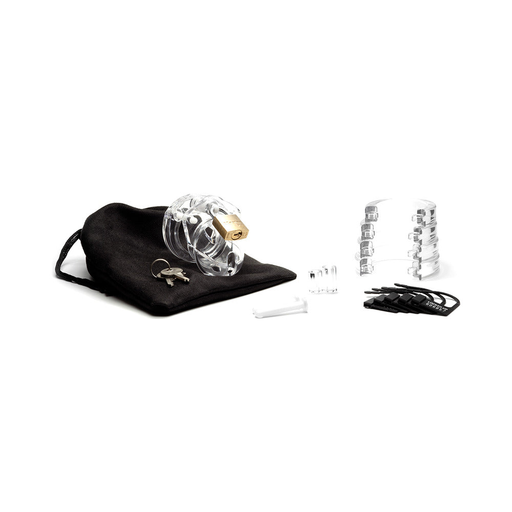 Mini Me Clear Male Chastity 1.25 Length