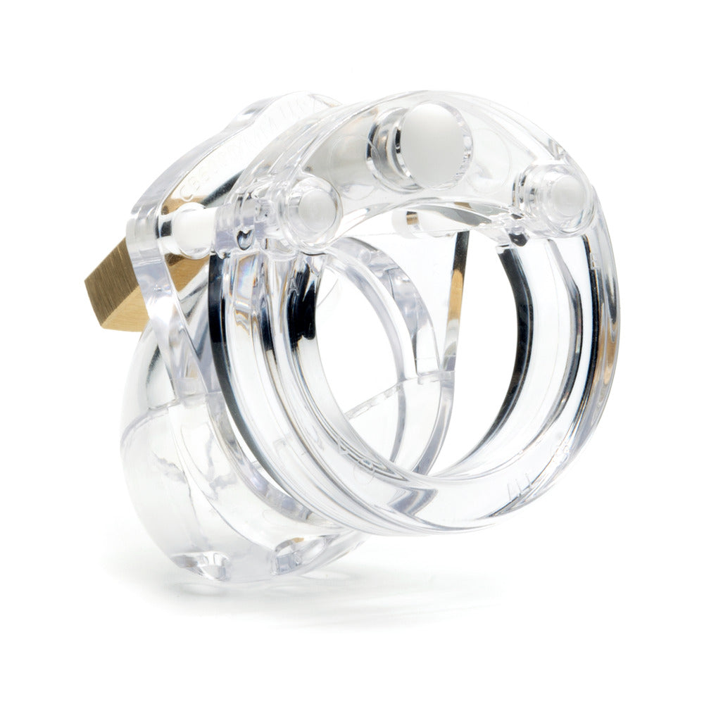 Mini Me Clear Male Chastity 1.25 Length