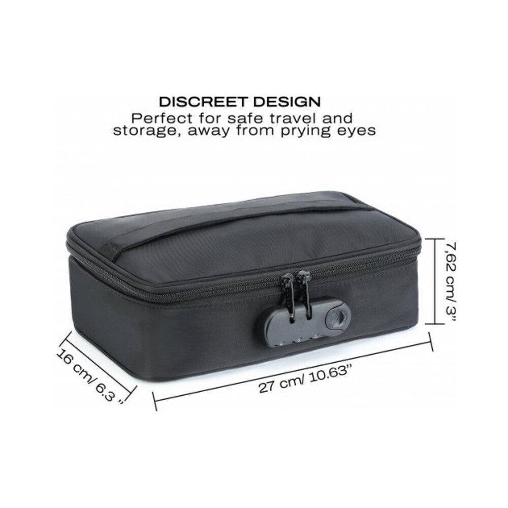 Discreet Storage Box Lockable | Black