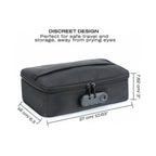Discreet Storage Box Lockable | Black