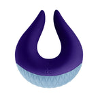 FemmeFunn Volea Rechargeable Silicone Fluttering Tip Vibrator Dark Purple
