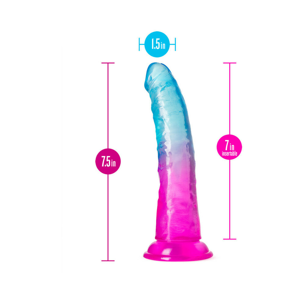 B Yours Beautiful Sky 7 in. Dildo Sunset