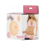 CutiePies Hannah''s Handful Boobie Stroker Beige