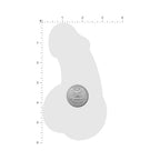 Pastease Penis: Holographic Silver Dick Nipple Pasties