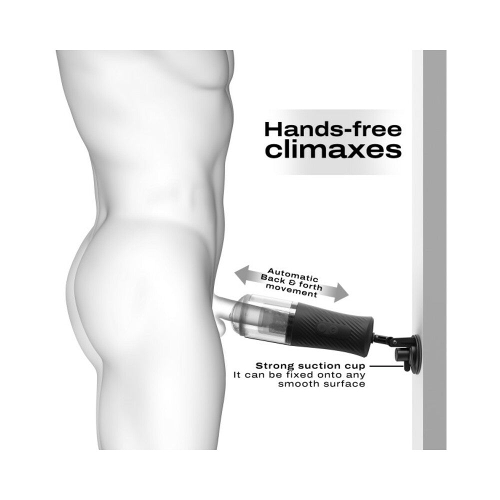 Thrusting & Suction Male Masturbator by Dorcel | Hands-Free Mount