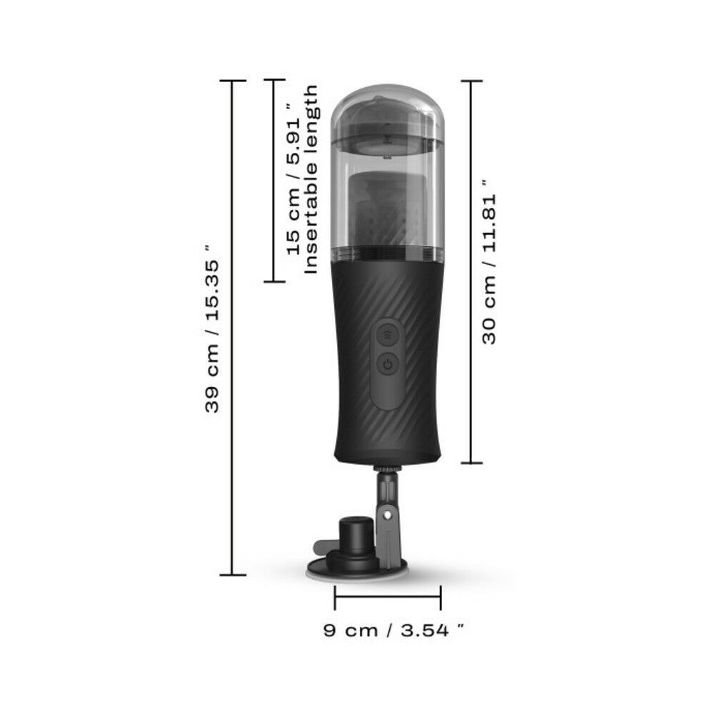 Thrusting & Suction Male Masturbator by Dorcel | Hands-Free Mount
