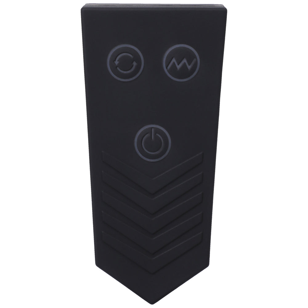 Fort Troff Uncut Thruster Mini Fuck Machine Rechargeable Remote-Controlled Silicone 8.5 in. Thrusting Dildo Tan