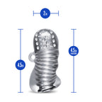 RIZE! Squeezy Ergonomic Stroker Clear