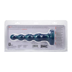 Tantus Ripple Large 8 in. Anal Beads Dildo Medium-Firm Malachite