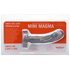 Tantus Mini Magma 5 in. Fantasy Dildo Firm Silver