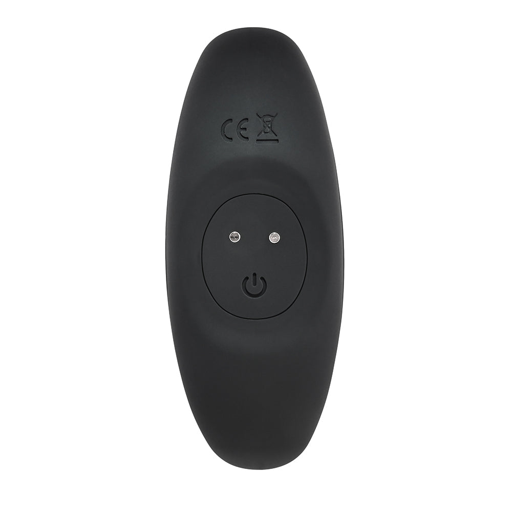 Playboy Trust The Thrust Thrusting Vibrating Anal Plug Black