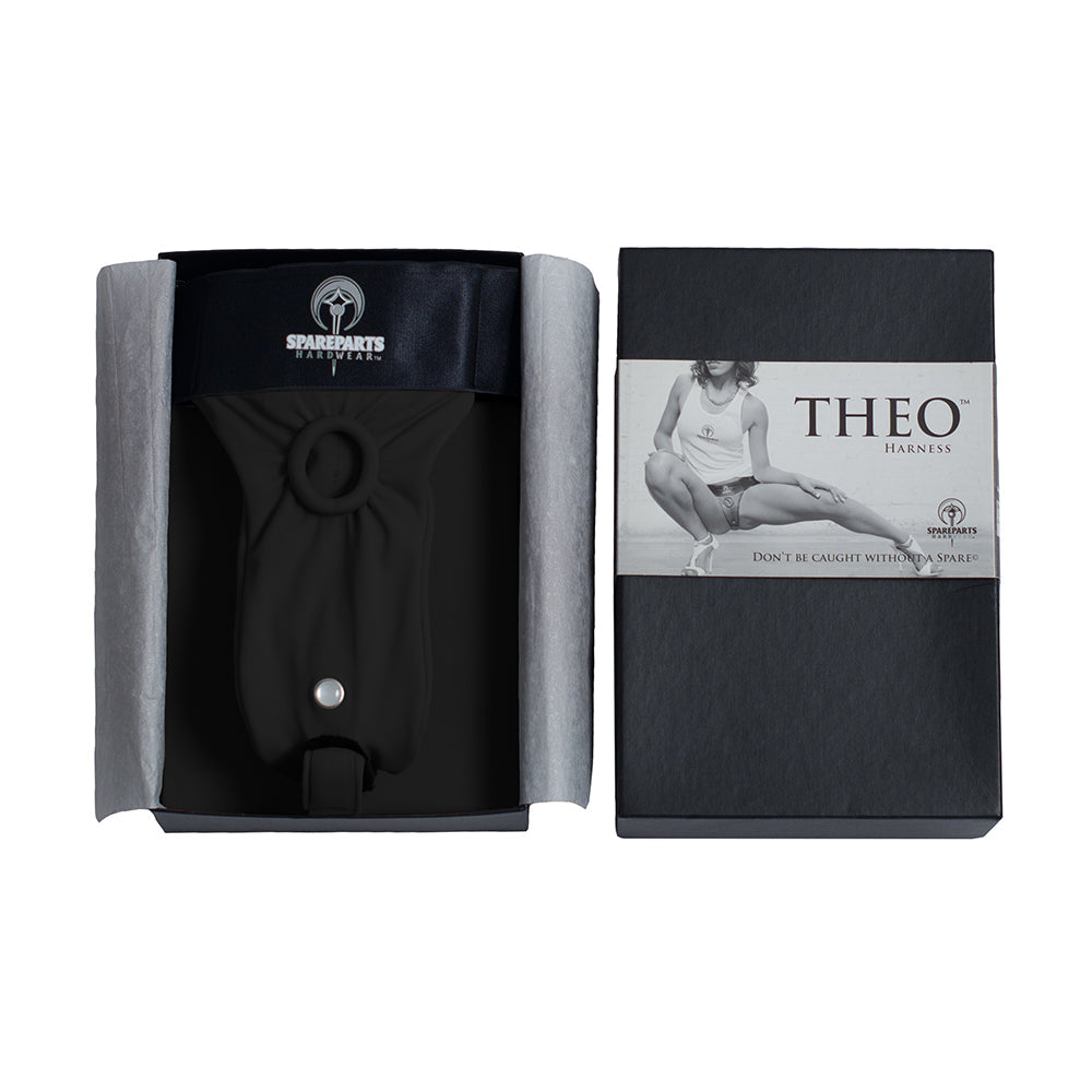SpareParts Theo Single Strap Harness Black Size B