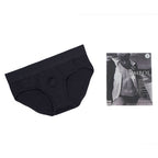 SpareParts Tomboi Rayon Briefs Harness Black Size XXS