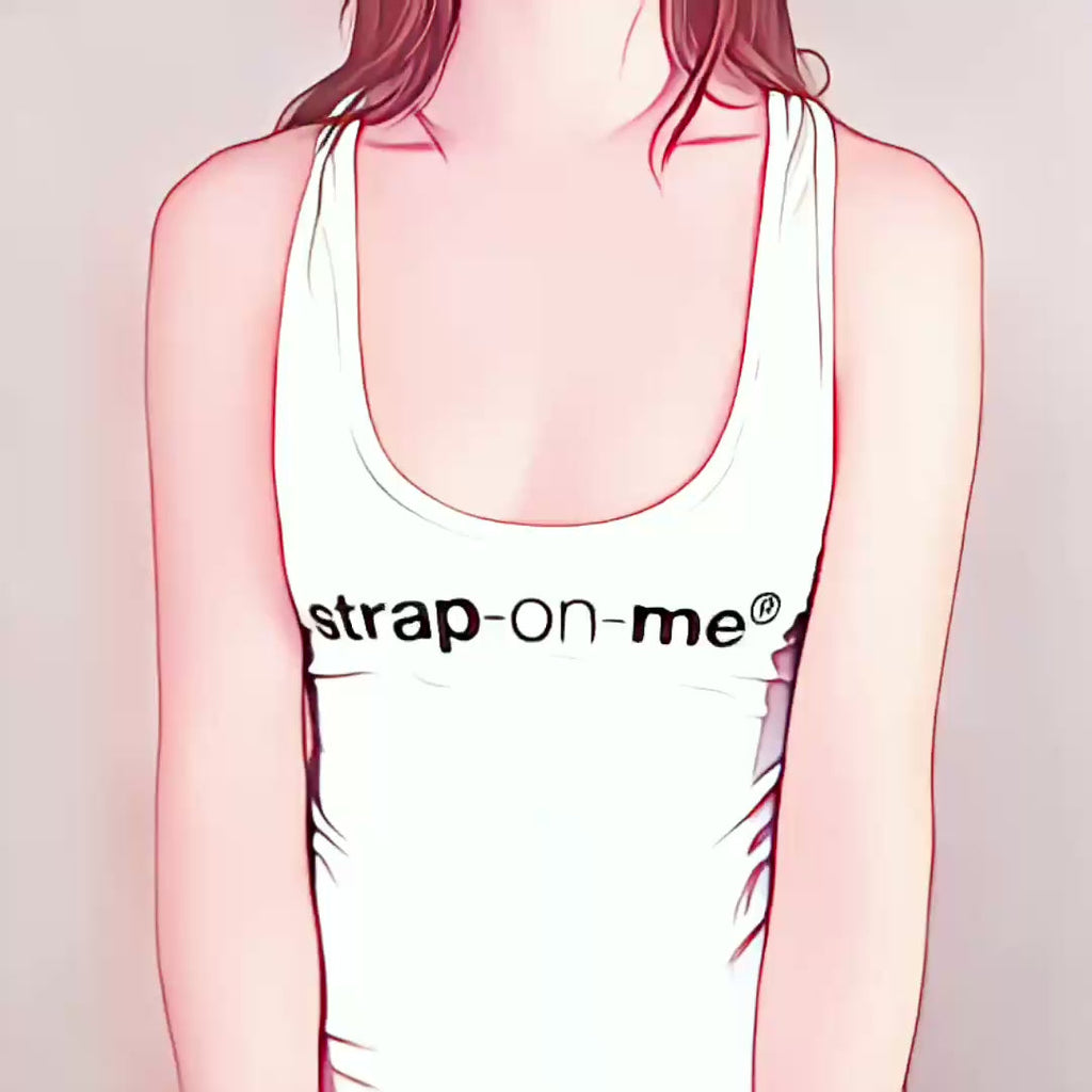 Strap-On-Me Squirting Cum Realistic Dildo Large Black