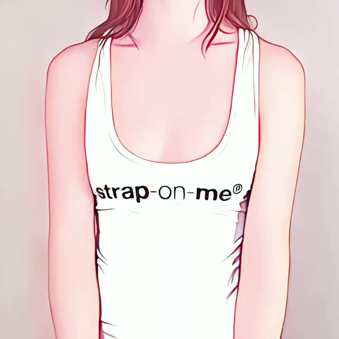 Strap-On-Me Squirting Cum Realistic Dildo Large Black