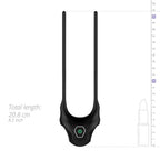Nexus Forge Adjustable Vibrating Cock Ring Black