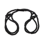 Merci Restrain 6mm Hemp Wrist or Ankle Cuffs Black