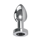 Gender X Rockin'' Metal Plug XL Rechargeable Vibrating Anal Plug Aluminum Silver
