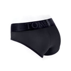 SpareParts Tomboi Cover Brief Style Underwear Harness Nylon Black/Black XL