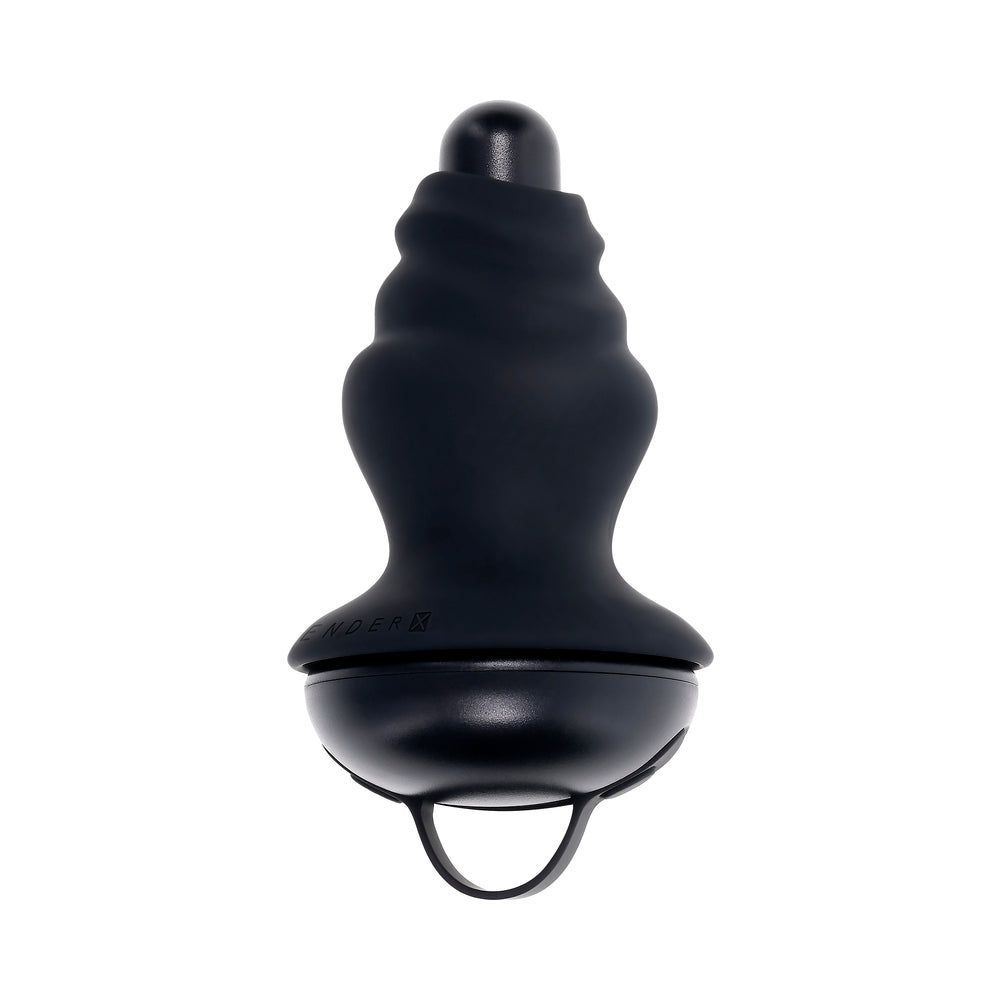 Gender X Echo Rechargeable Vibrating Sheathed Silicone Black
