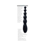 Zero Tolerance Backdoor Baton Rechargeable Anal Vibrator Silicone Black