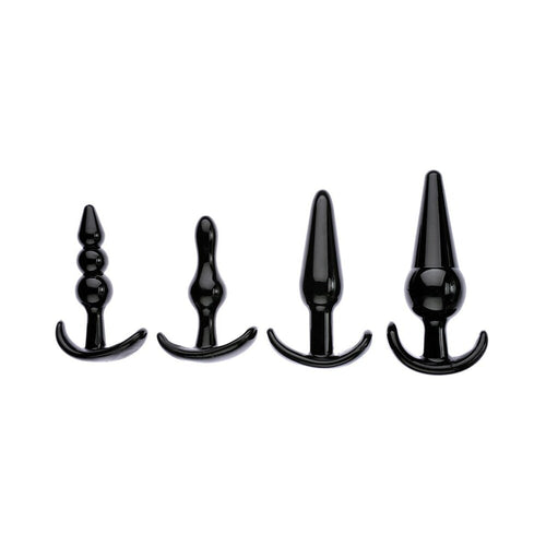 Adam & Eve 4-Piece Anal Plug Kit (Bag)