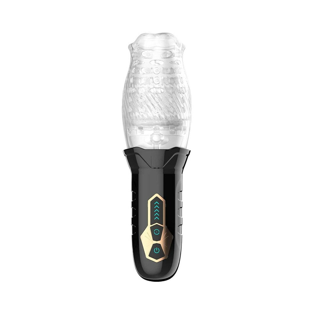 Adam & Eve Adam''s Gawk Gawk Rotating & Vibrating Masturbator