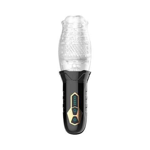 Adam & Eve Adam''s Gawk Gawk Rotating & Vibrating Masturbator