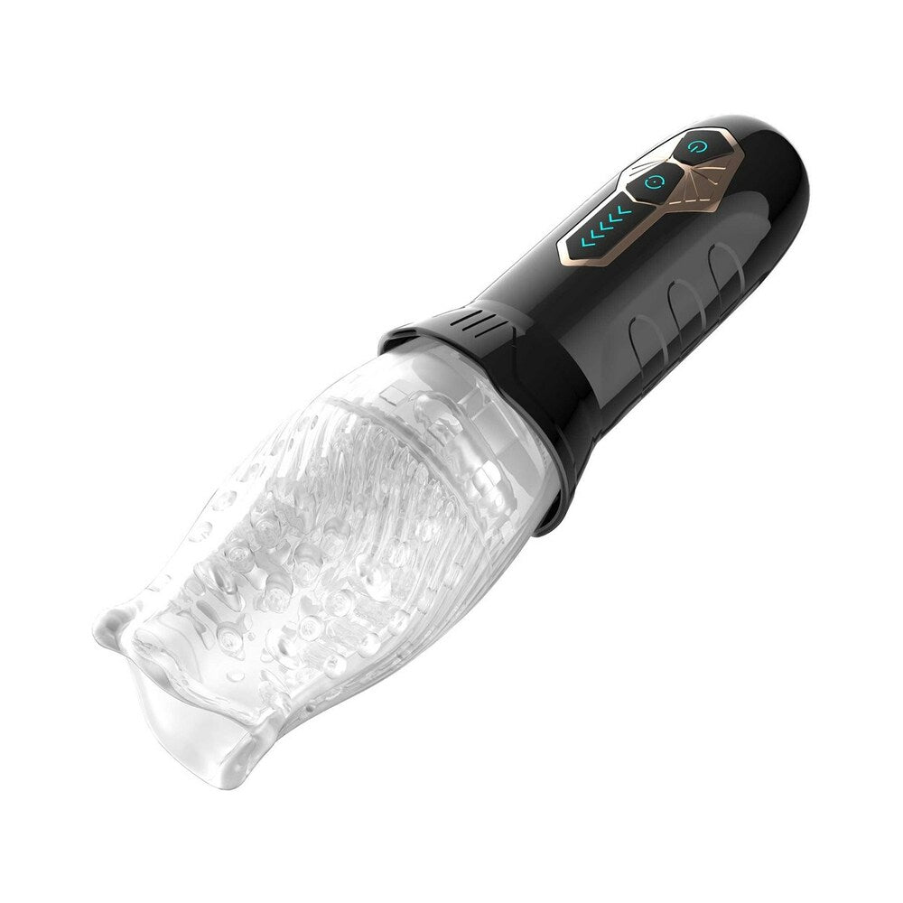 Adam & Eve Adam''s Gawk Gawk Rotating & Vibrating Masturbator