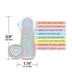 WINX Zoom Shroom Squishy Silicone Vibrator