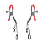 Sportsheets Sex & Mischief Ex''s & Oh''s Nipple Clamps