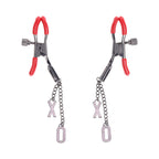 Sportsheets Sex & Mischief Ex''s & Oh''s Nipple Clamps