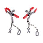 Sportsheets Sex & Mischief Ex''s & Oh''s Nipple Clamps